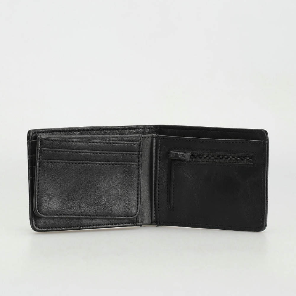 Billetera Billabong Dimension Negro Gris