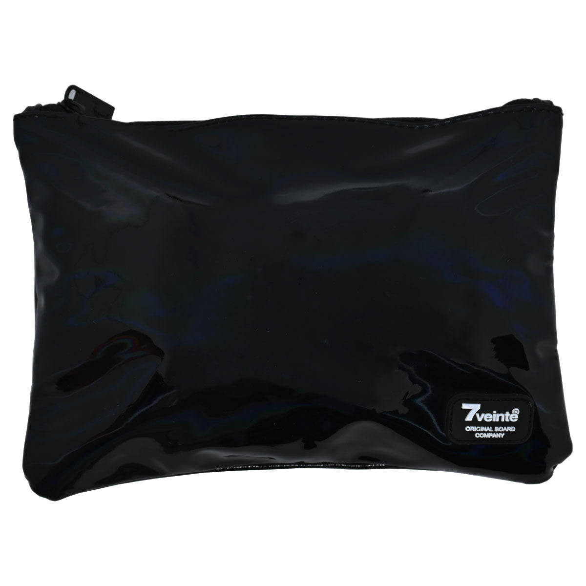 Estuche / Cosmetiquero Negro Holográfico 7 Veinte