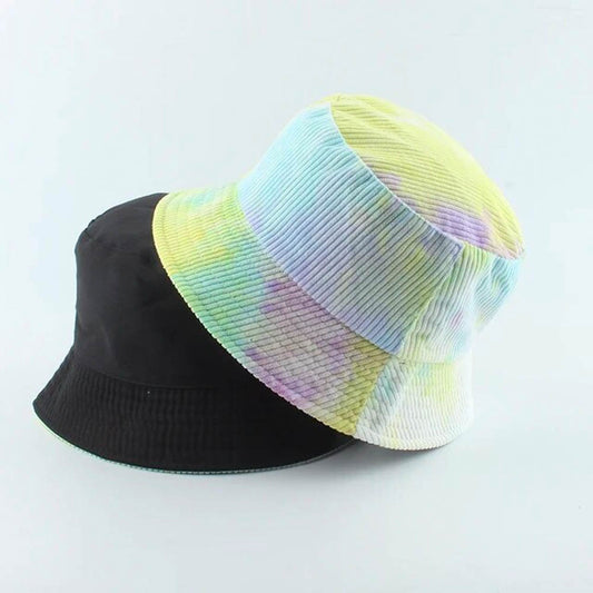 Gorra Cotele - Bucket Tie Dye Amarillo/Lila