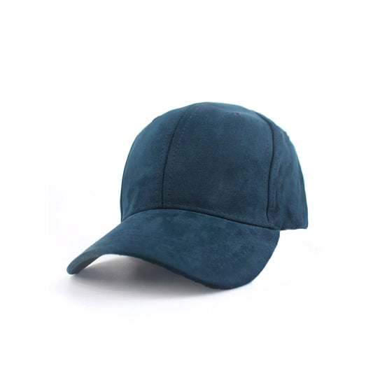Gorra De Béisbol - Gamuza Azul Marino