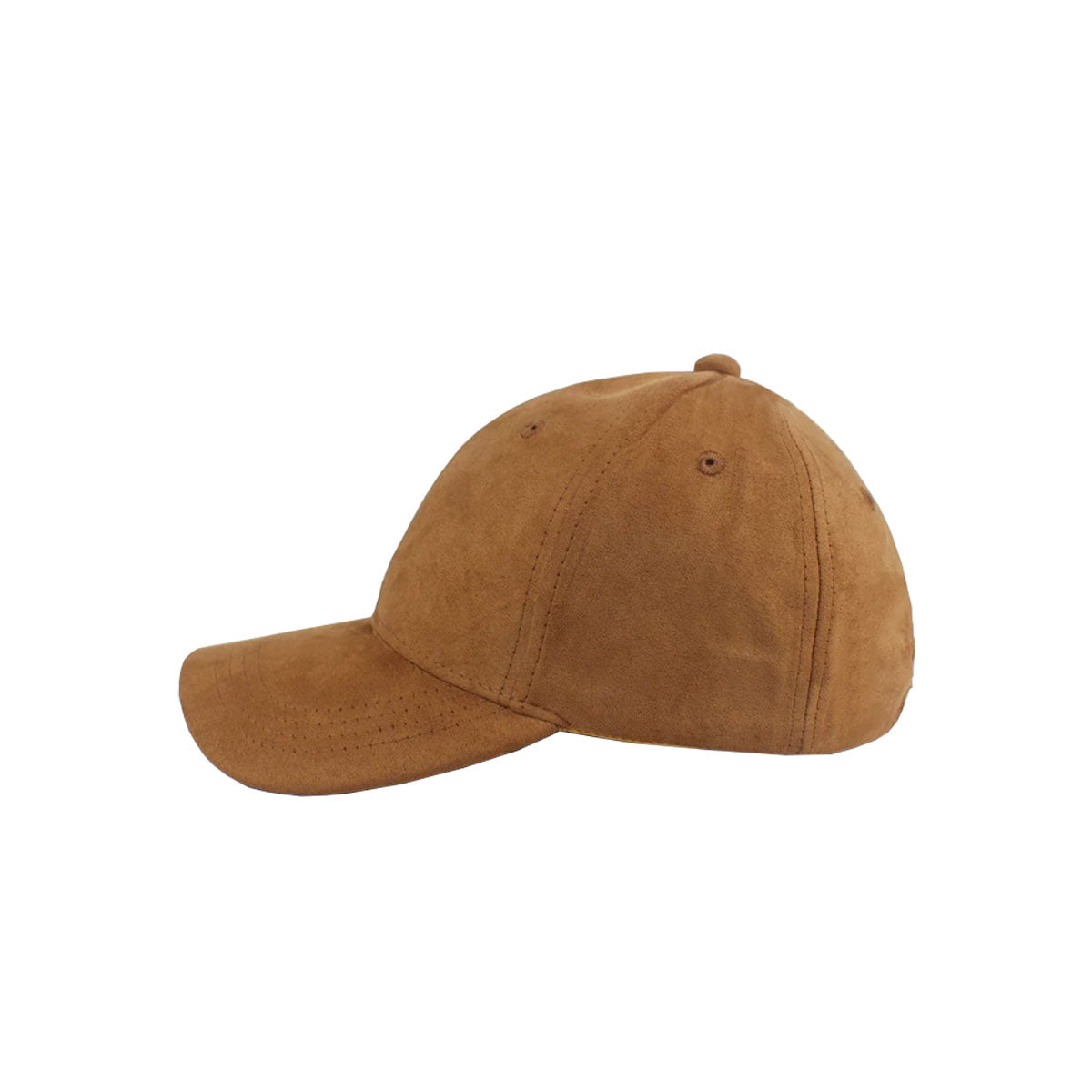 Gorra De Béisbol - Gamuza Cafe