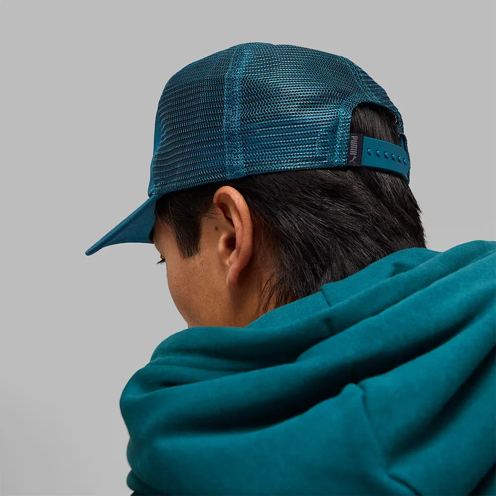 Jockey Visera Curva Trucker Puma 024046-08 Verde