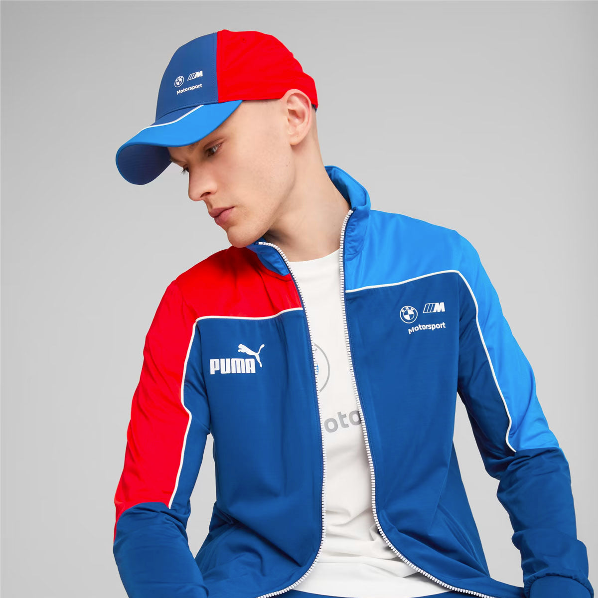 Jockey Puma Bmw M Motorsport Bicolor Rojo Azul