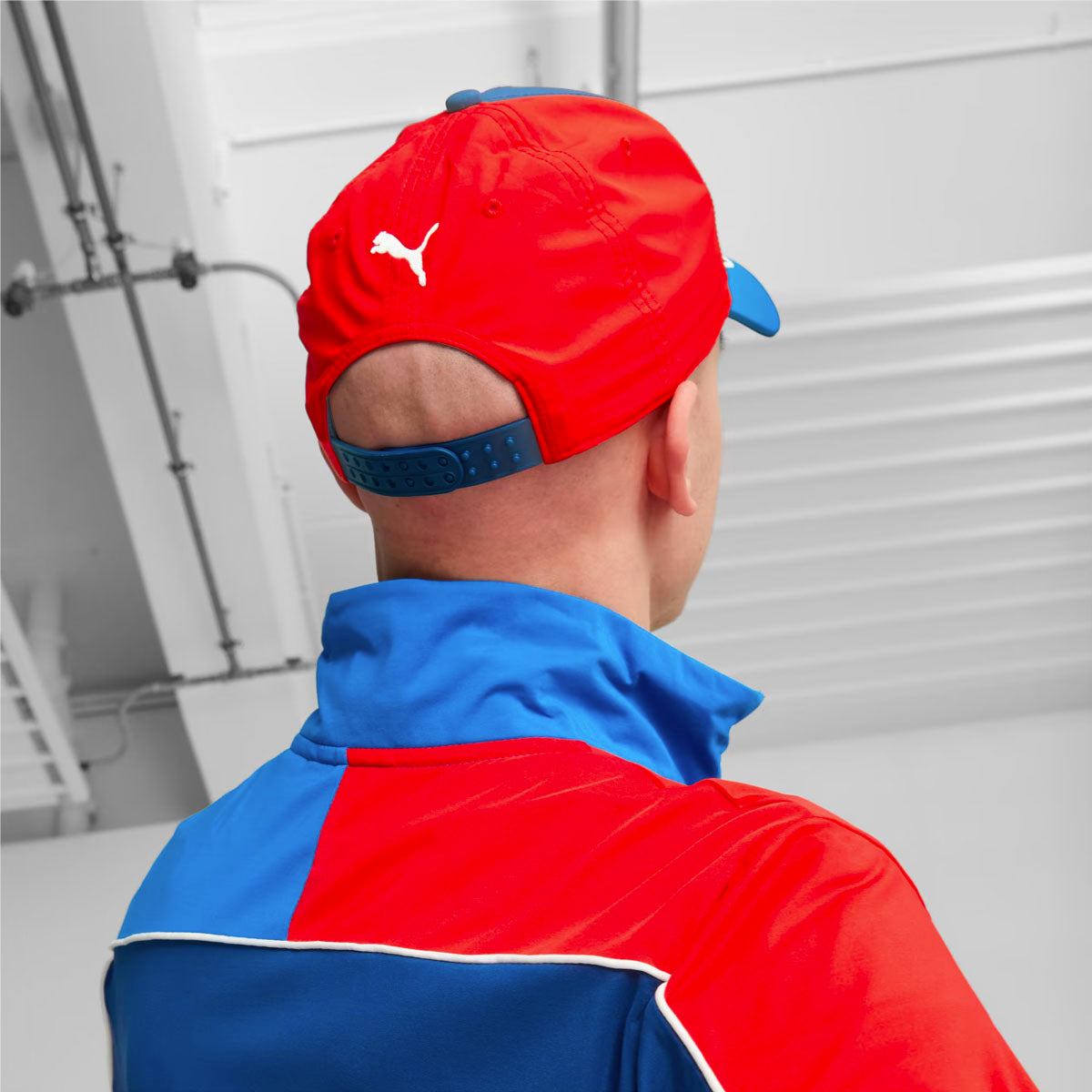 Jockey Puma Bmw M Motorsport Bicolor Rojo Azul
