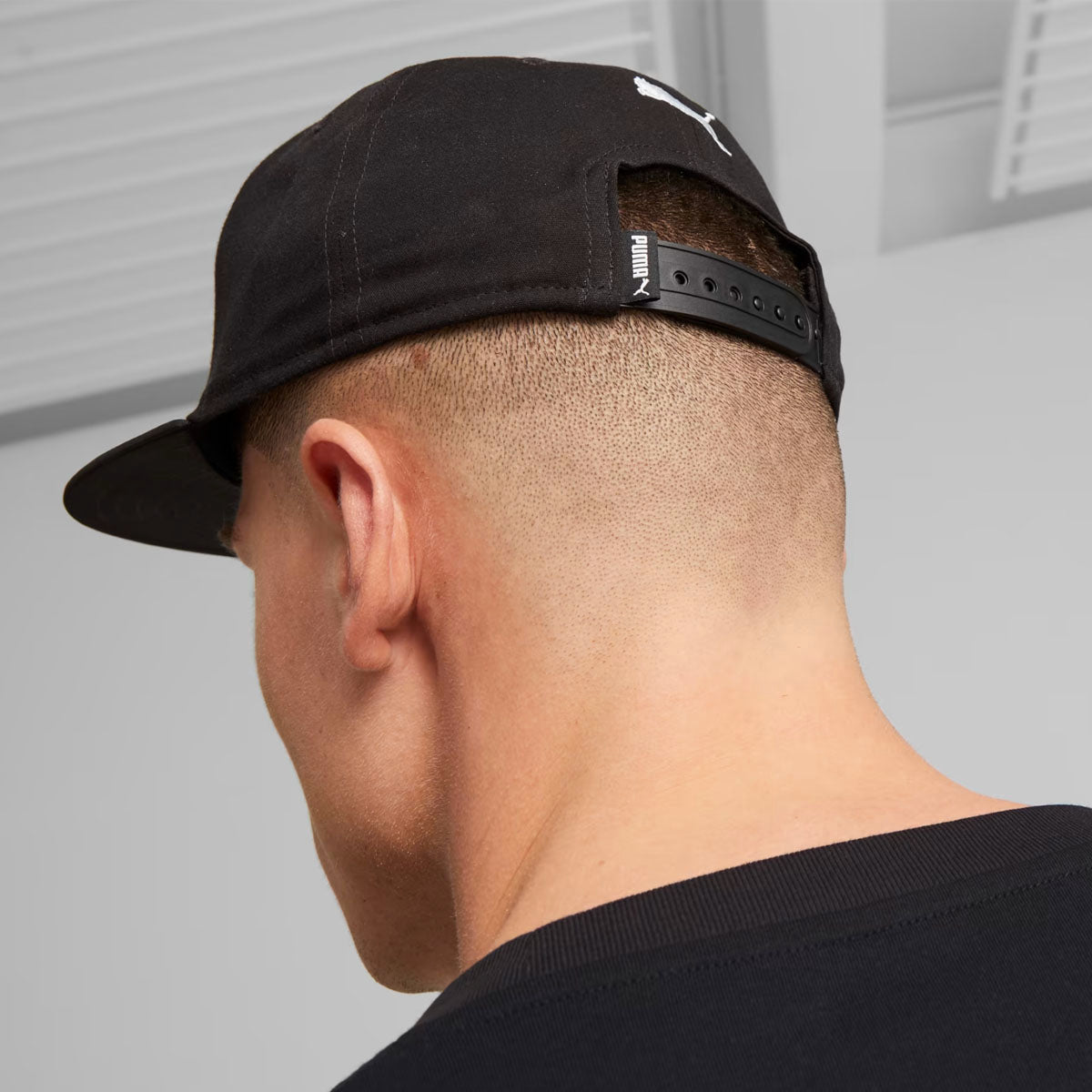Snapback Puma Flat Brim Negro