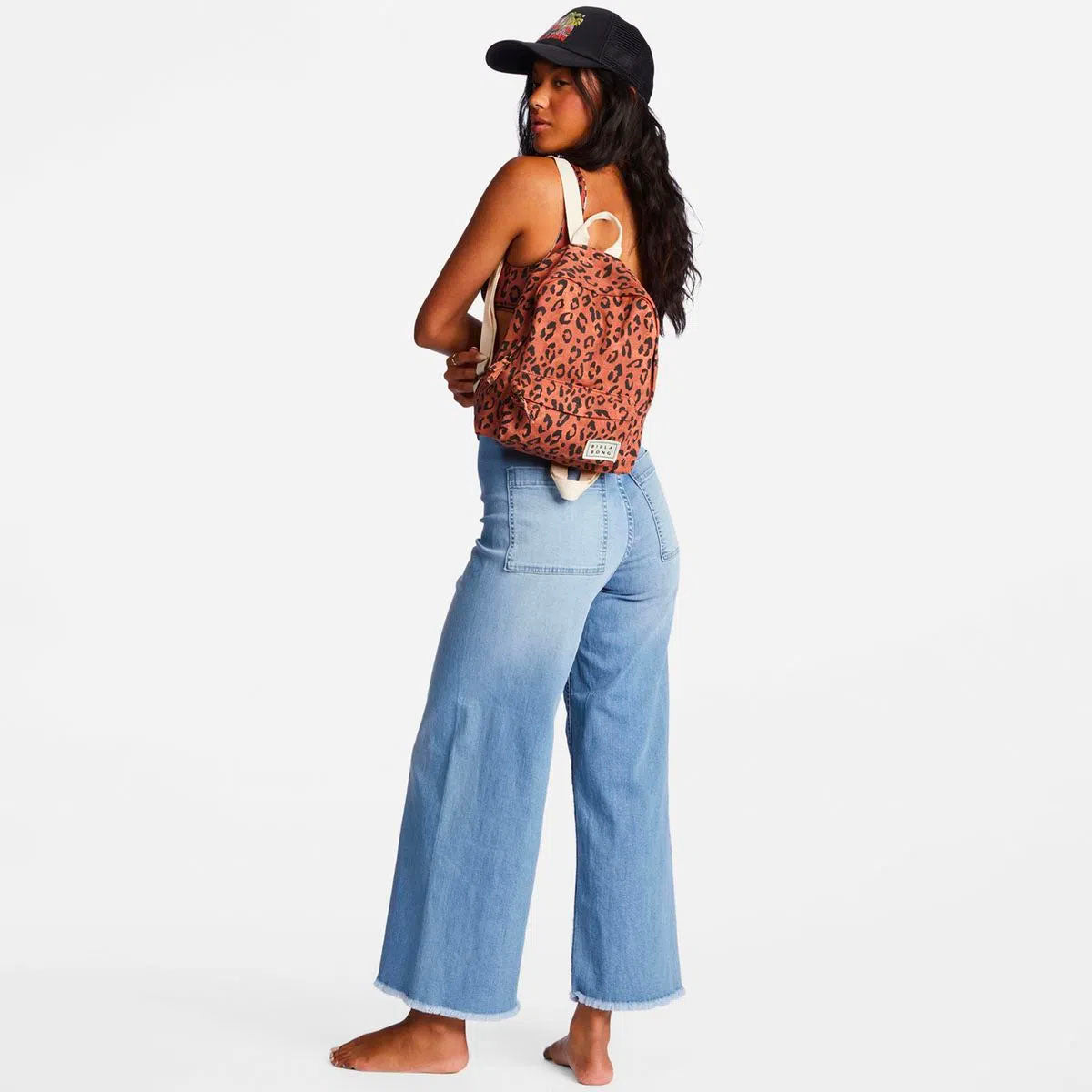 Mochila Mujer Mini Mama Canvas Animal Print Billabong