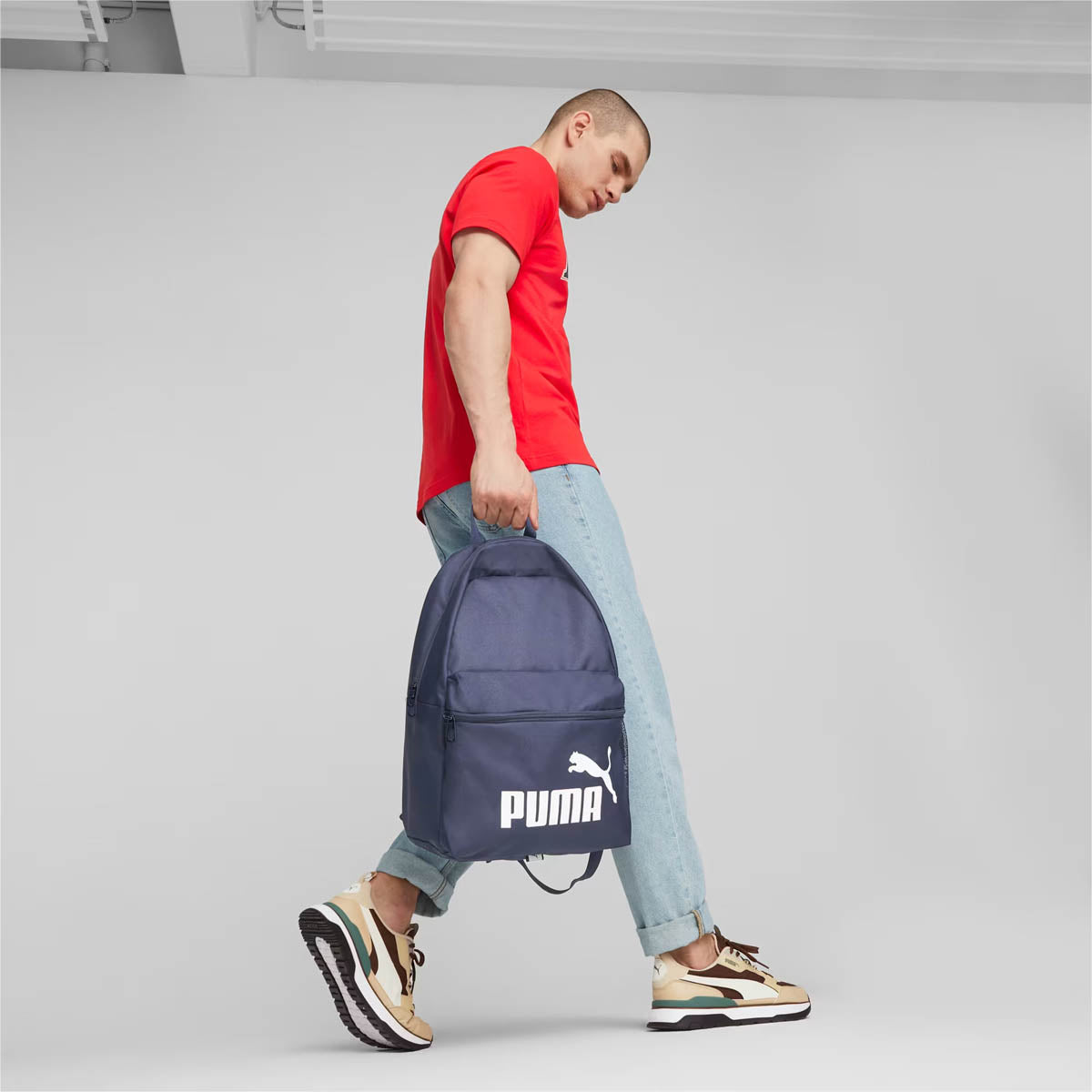 Mochila Puma Phase Backpack Azul 07994302
