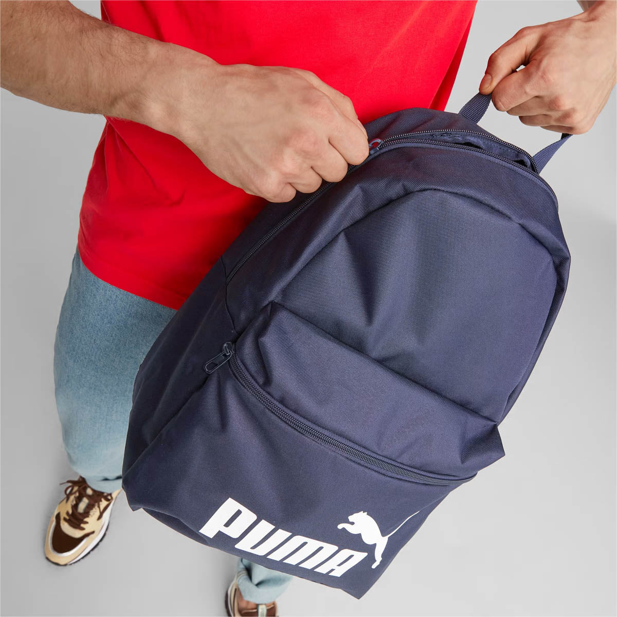 Mochila Puma Phase Backpack Azul 07994302