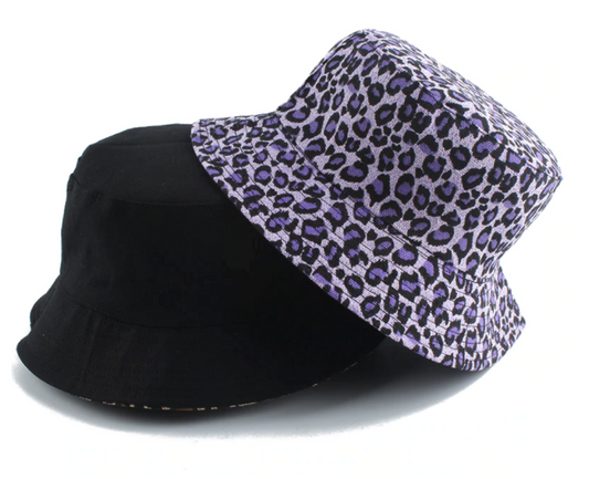 Gorra Verano - Bucket Animal Print Lila