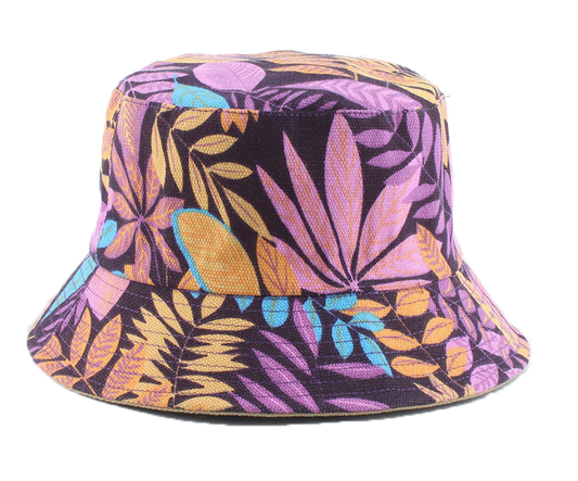 Gorra Verano - Bucket Floral Lila