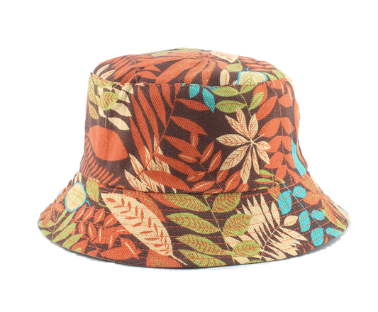 Gorra Verano - Bucket Floral Naranja