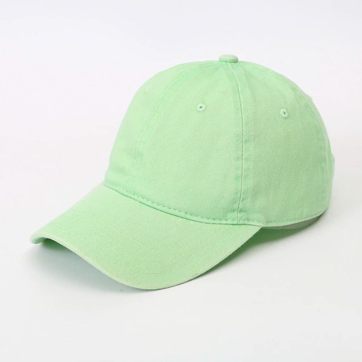 Gorra De Béisbol - Mezclilla Verde Agua