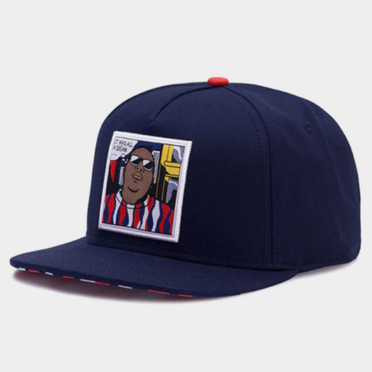Snapback - Biggie Hip Hop Azul