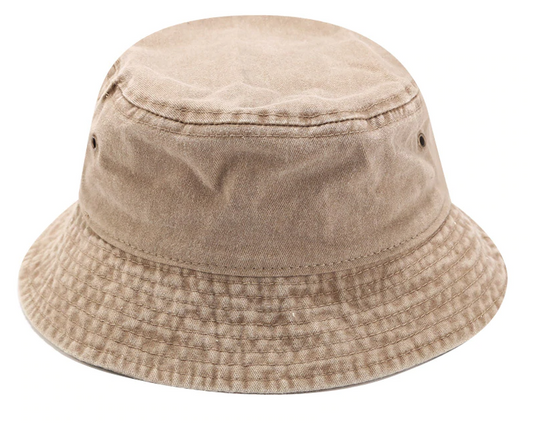 Gorra Verano - Bucket Mezclilla Beige
