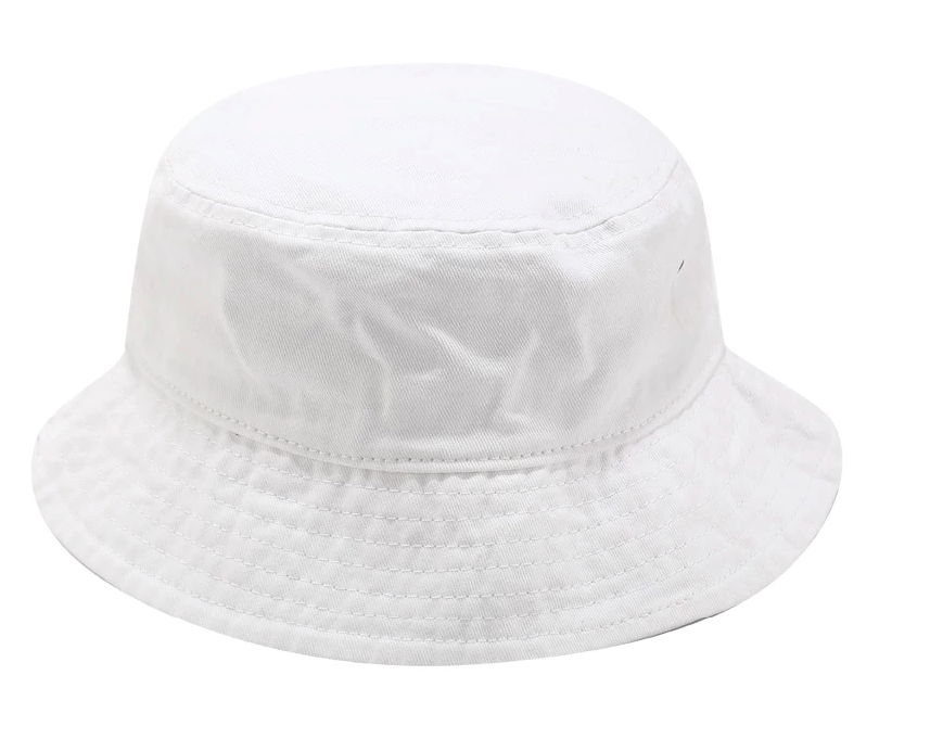 Gorra Verano - Bucket Mezclilla Blanco