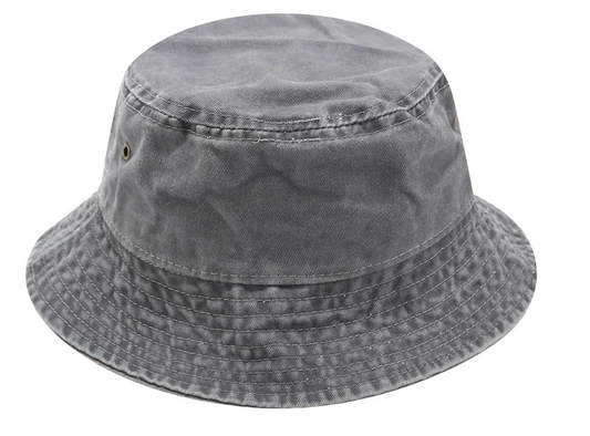 Gorra Verano - Bucket Mezclilla Gris