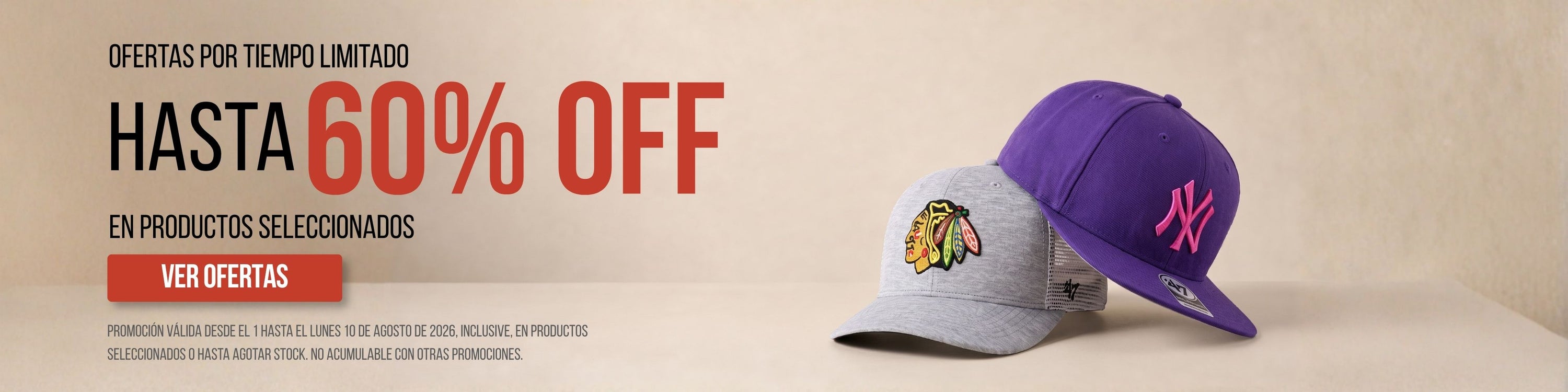 Ofertas - Hasta 60% OFF