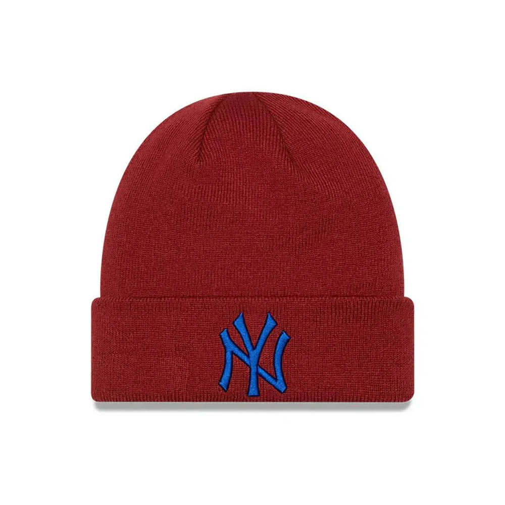 Gorro Beanie New Era New York Yankees Essential Rojo Cuff