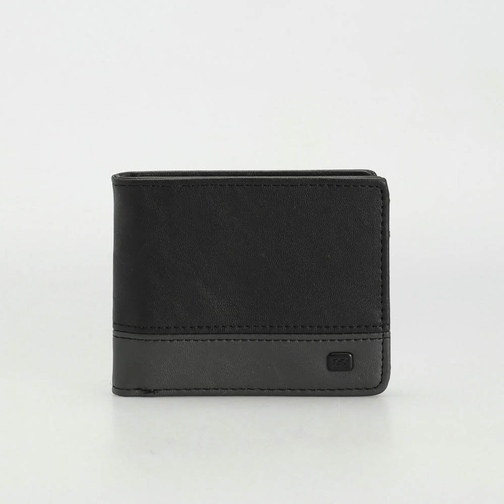 Billetera Billabong Dimension Negro Gris