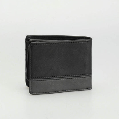 Billetera Billabong Dimension Negro Gris