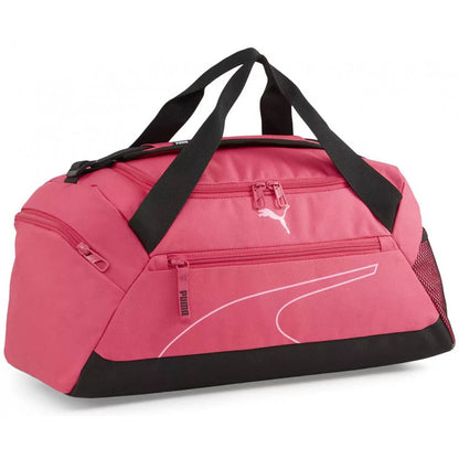Bolso Puma Fundamentals Sport S rosado 090331 03, detalle de compartimentos y cierres