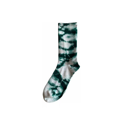 Pack de calcetines La Cap Company Calcetines Tie Dye (3 Unidades) Verde + Azul, vista posterior