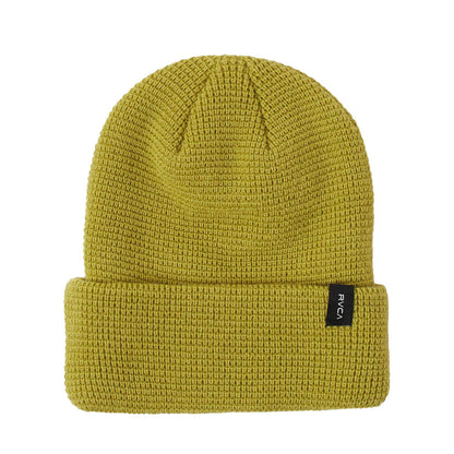Gorro RVCA Dayshift Beanie Verde Pistacho GJJO, vista frontal