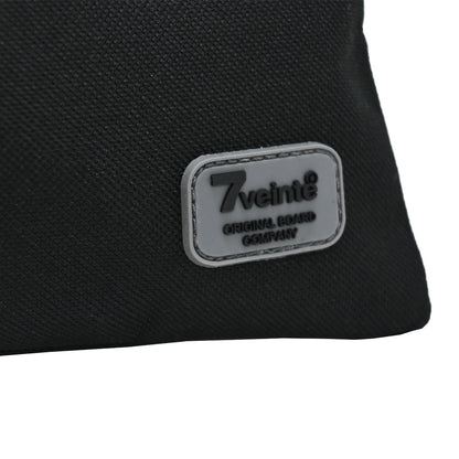 Estuche cosmetiquero 7 Veinte Negro, vista lateral