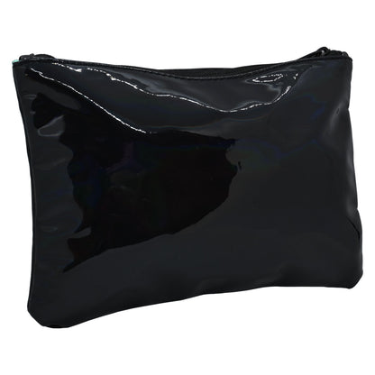 Estuche cosmetiquero 7 Veinte Negro Holográfico, vista lateral