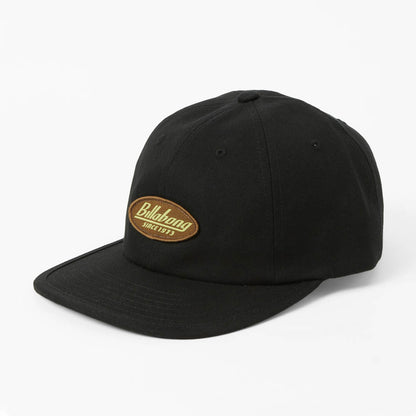 Jockey Billabong Bong Days Strapback Negro, vista frontal en ángulo