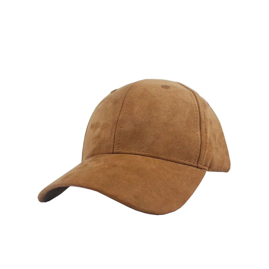 Gorra De Béisbol - Gamuza Cafe