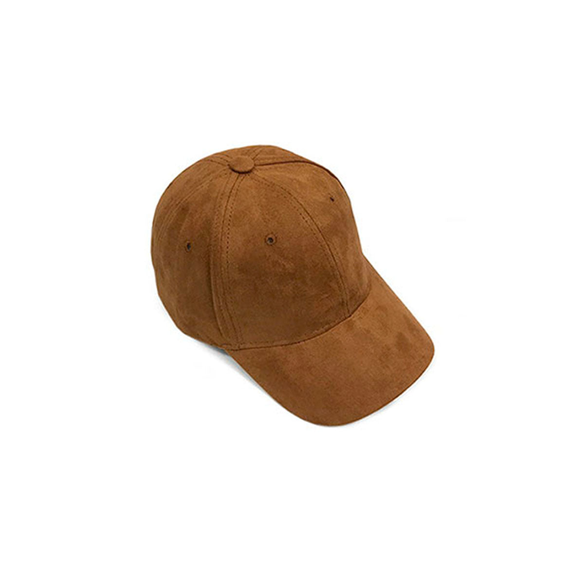 Gorra De Béisbol - Gamuza Cafe