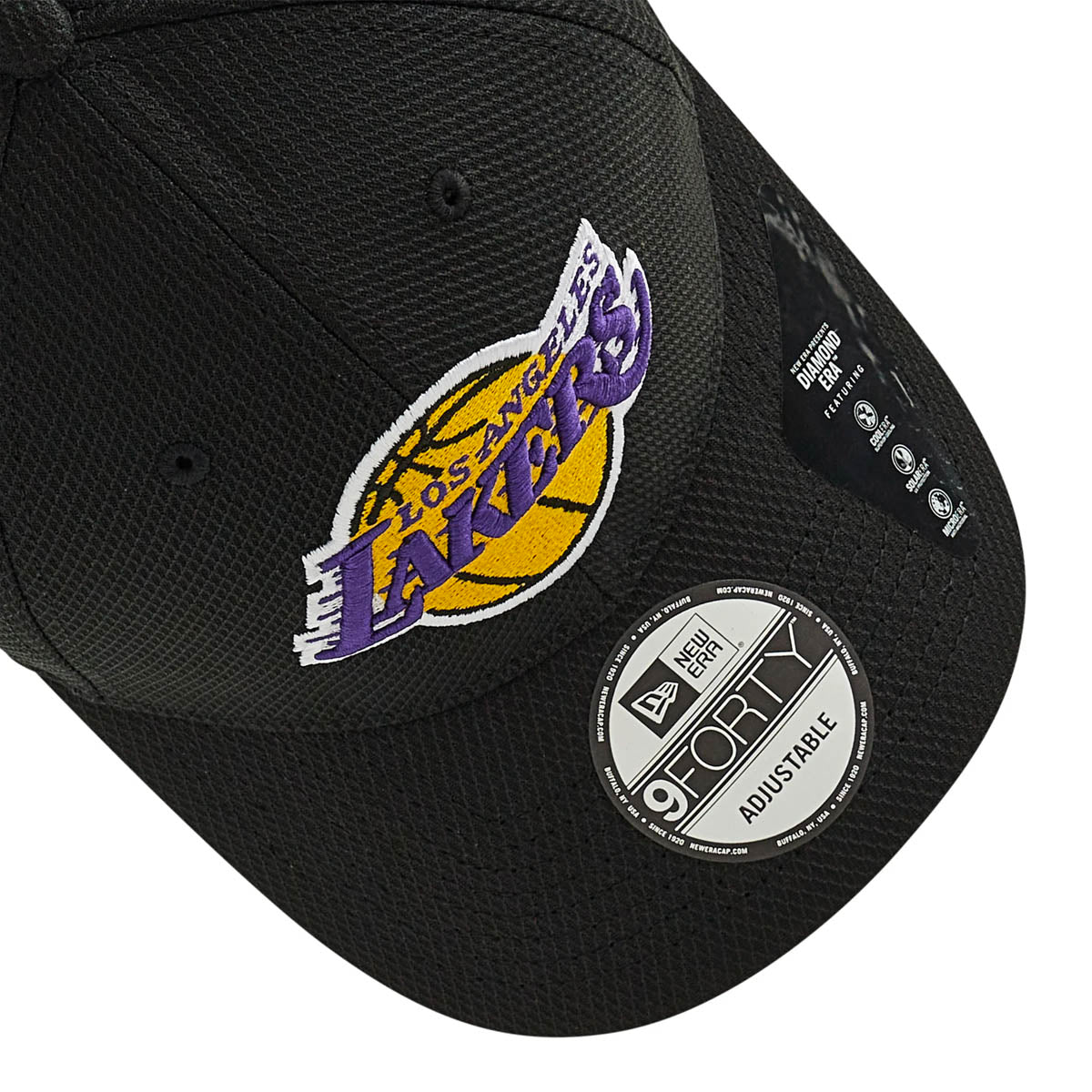 Jockey New Era Los Angeles Lakers Diamond Era 9FORTY Negro