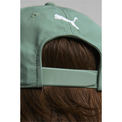 Jockey Puma Mercedes MAPF1 BB Deep Forest 02406103, detalle de materiales y costuras