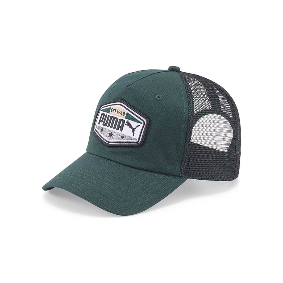 Jockey Visera Curva Trucker Puma 02404602 Verde