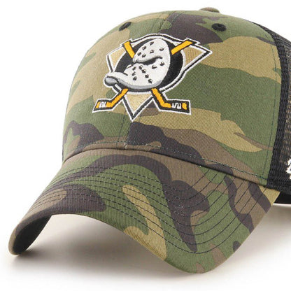 Jockey ’47 Anaheim Ducks camuflaje MVP Brand, vista trasera
