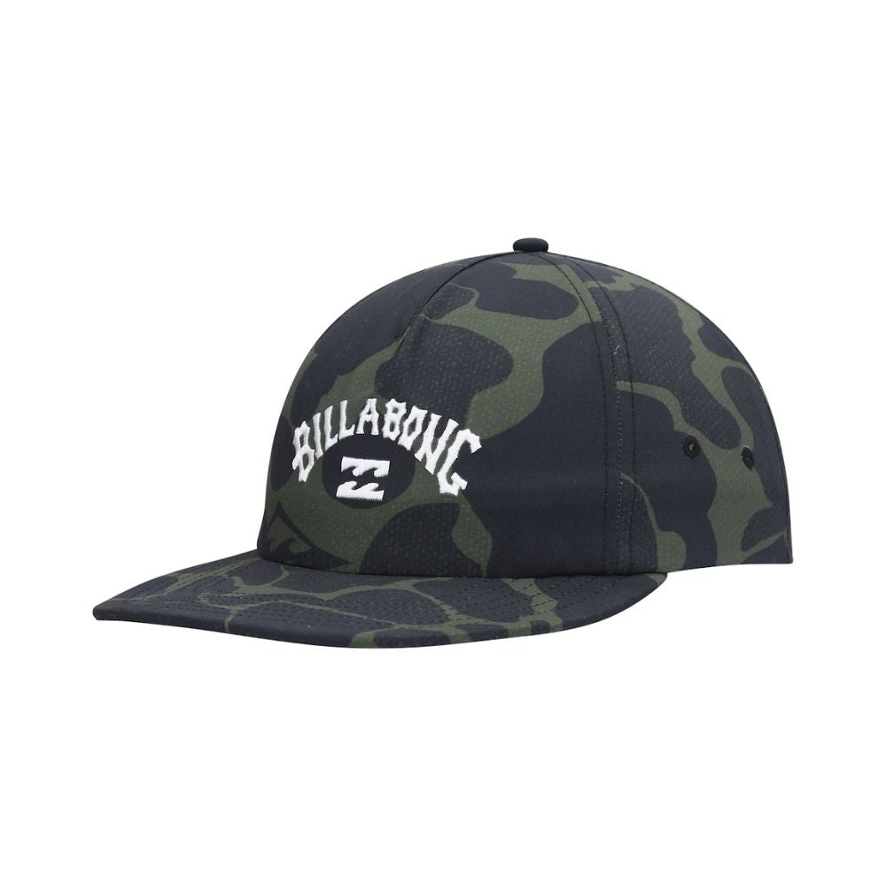 Jockey Hombre Arch Team Strapback Hat Camo Billabong