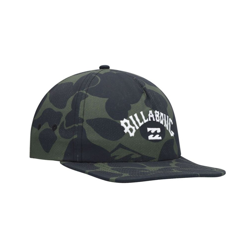 Jockey Hombre Arch Team Strapback Hat Camo Billabong