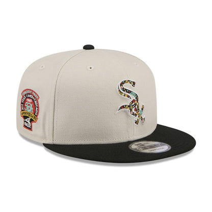 Jockey New Era 9fifty MLB Chicago White Sox Floral Fill Light Beige
