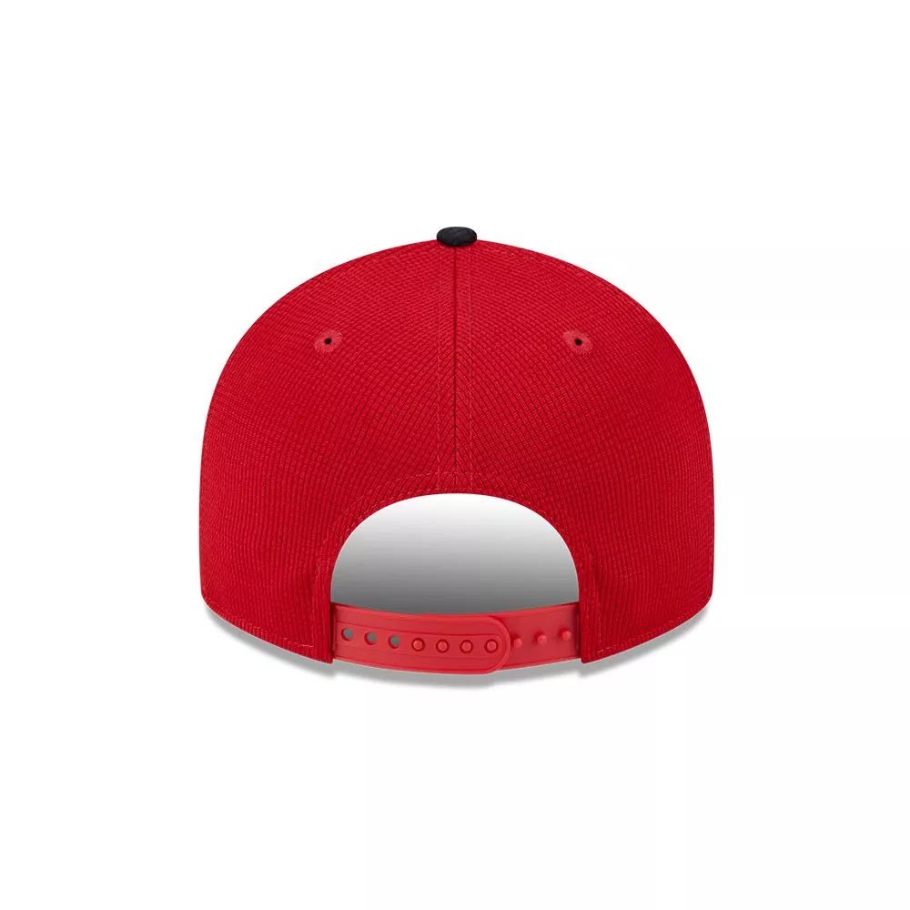 Parte posterior del jockey Boston Red Sox Low Profile 9FIFTY con cierre snapback rojo