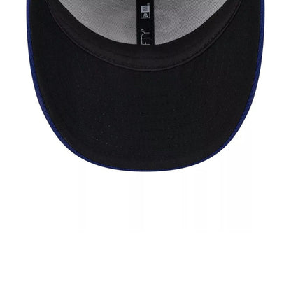 Detalle de la subvisera negra del jockey New Era Dodgers Spring Training 9FIFTY