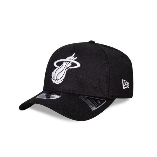 Jockey New Era Miami Heat 9FIFTY Strech Snapback Black