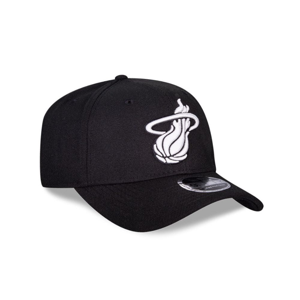 Jockey New Era Miami Heat 9FIFTY Strech Snapback Black