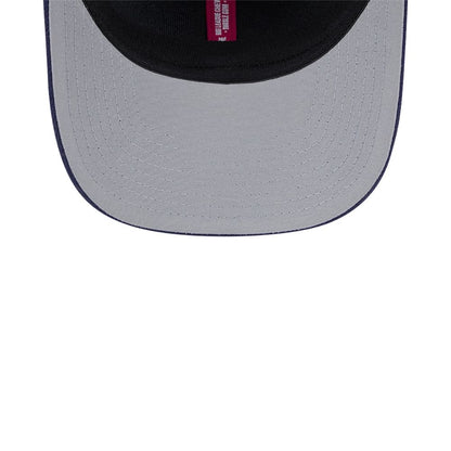 Interior del jockey New Era Yankees 9SEVENTY azul con subvisera gris en contraste