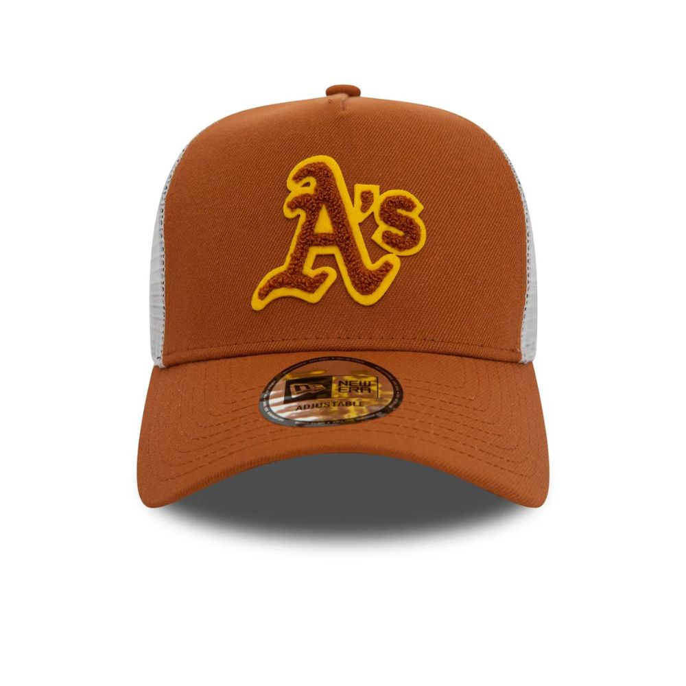 Jockey New Era Oakland Athletics Boucle Brown Trucker