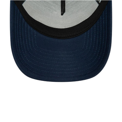 Interior del jockey New Era Seattle Seahawks 9FORTY con subvisera azul y banda de sudoración