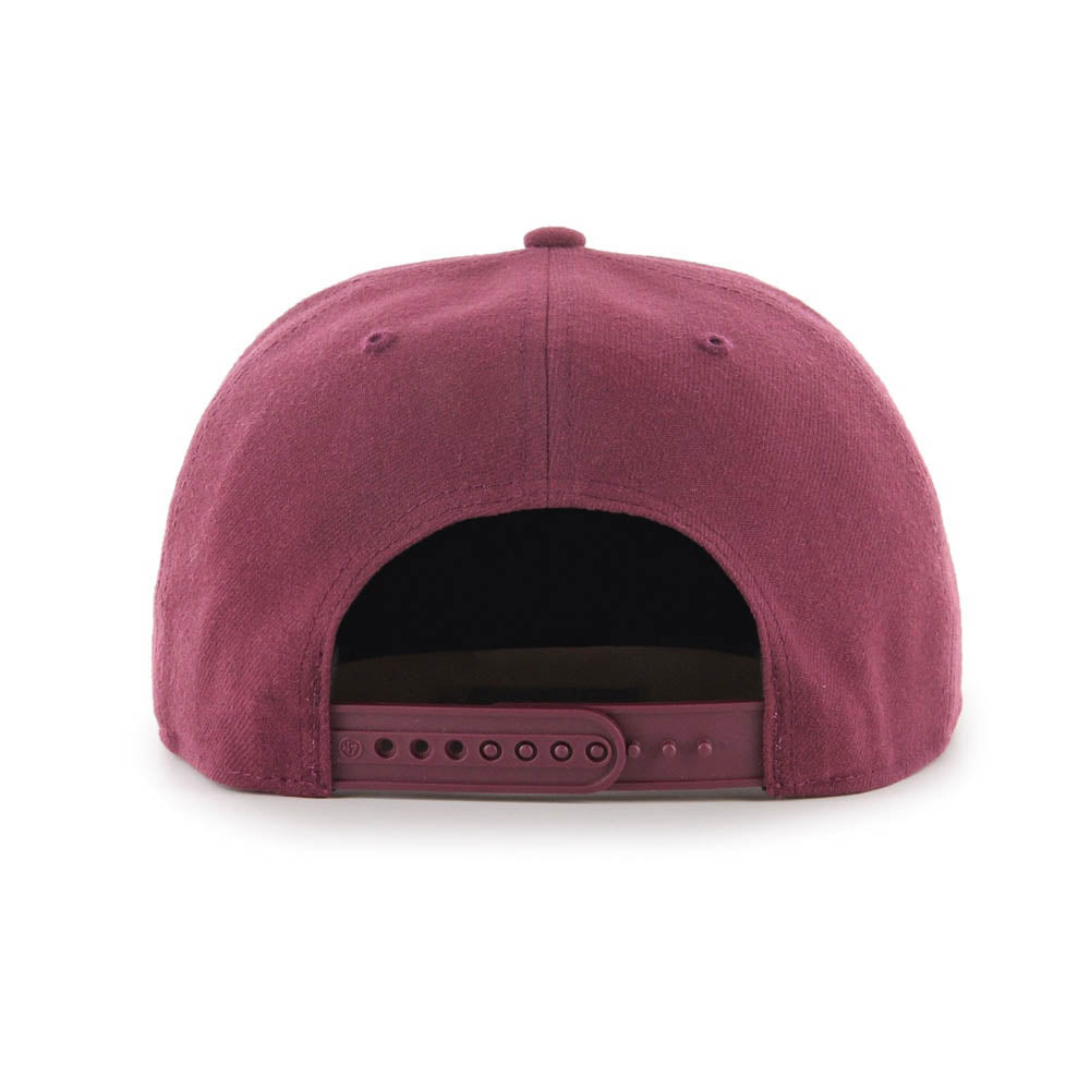 Jockey New York Yankees No Shot Dark Maroon Neon Captain '47 Brand