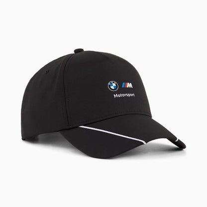 Jockey Puma BMW M Motorsport BB Negro, vista frontal en ángulo