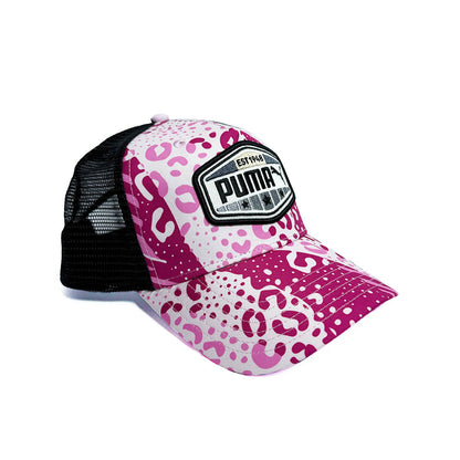 Jockey Puma Trucker Animal Print Rosa 024764-06, vista lateral
