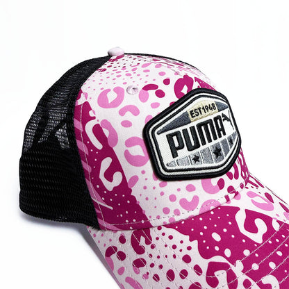 Jockey Puma Trucker Animal Print Rosa 024764-06, vista trasera